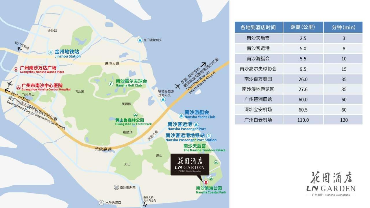 Guangzhou Nansha Garden Hotel Екстер'єр фото